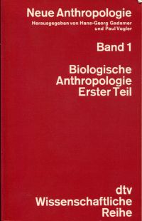 Gadamer, Neue Anthropologie. (Umschlag)
