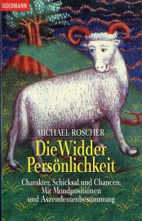 Roscher, Die Widder-Persönlichkeit. (Umschlag)