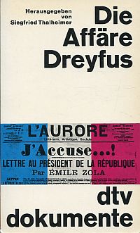 Die Affäre Dreyfus. (Umschlag)