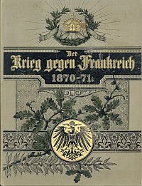 Lindner, Der Krieg gegen Frankreich und die Einigung Deutschlands. (Umschlag)