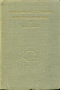 Volkart, Funktionen und Störungen des Maschinengewehrs. (Umschlag)