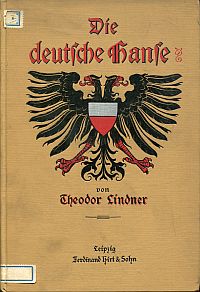 Lindner, Die deutsche Hanse. (Umschlag)