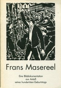 Fachhochschule Dortmund. Fachbereich Design: Frans Masereel. (Umschlag)