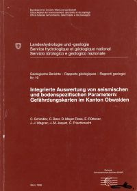 Integrierte Auswertung von seismischen und bodenspezifischen Parametern. (Umschlag)