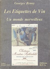 Renoy, Les étiquettes de vin. (Umschlag)