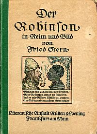 Stern, Der Robinson in Reim und Bild. (Umschlag)