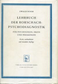 Bohm, Lehrbuch der Rorschach-Psychodiagnostik. (Umschlag)