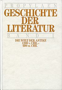 Propyläen Geschichte der Literatur. (Umschlag)