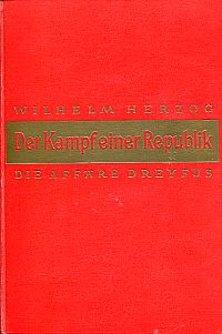 Herzog, Der Kampf einer Republik. (Umschlag)