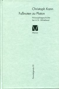 Kann, Fußnoten zu Platon. (Umschlag)