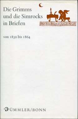 Ottendorff-Simrock, Die Grimms und die Simrocks in Briefen von 1830 bis 1864 (Einband)