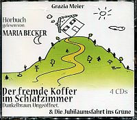 Meier, Der fremde Koffer im Schlafzimmer. Dunkelbraun. Ungeöffnet & Die Jubiläum (Umschlag)