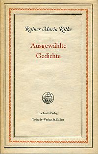 Rilke, Ausgewählte Gedichte. (Umschlag)