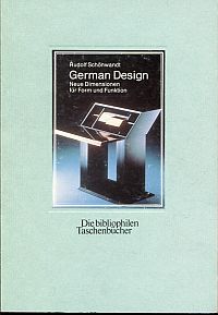 Schönwandt, German Design. (Umschlag)