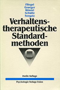 Verhaltenstherapeutische Standardmethoden. (Umschlag)