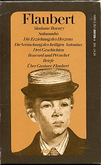 Flaubert, Werke, Briefe, Materialien. (Umschlag)