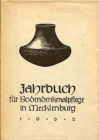 Jahrbuch für Bodendenkmalpflege in Mecklenburg, Band 10, Jahrgang 1962. (Umschlag)