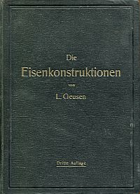 Geusen, Die Eisenkonstruktion. (Umschlag)