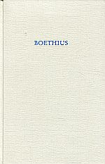 Boethius. (Umschlag)