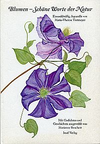 Blumen, schöne Worte der Natur. (Umschlag)