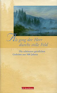 Als ging der Herr durchs stille Feld. (Umschlag)