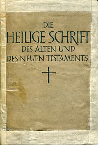 Die  Heilige Schrift des Alten und Neuen Testaments. (Umschlag)