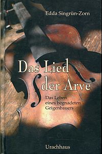 Singrün-Zorn, Das Lied der Arve. (Umschlag)