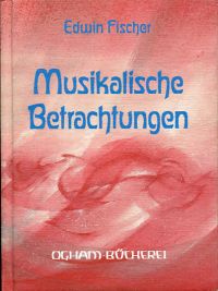 Fischer, Musikalische Betrachtungen. (Umschlag)