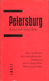 Belyj, Petersburg. (Umschlag)