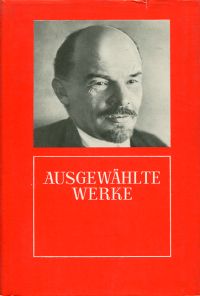 Lenin, Ausgewählte Werke. (Umschlag)