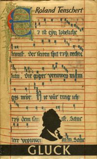 Tenschert, Christoph Willibald Gluck. (Umschlag)