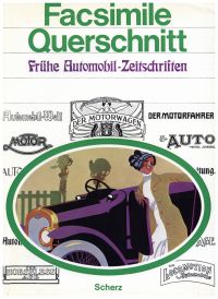 Facsimile-Querschnitt durch frühe Automobilzeitschriften. (Umschlag)
