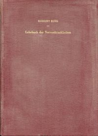 Bing, Lehrbuch der Nervenkrankheiten. (Umschlag)