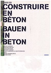 Bauen in Beton, 2008/09. (Umschlag)