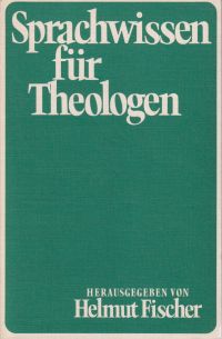 Fischer, Sprachwissen für Theologen. (Umschlag)