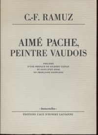 Ramuz, Aimé Pache, peintre vaudois. (Umschlag)