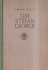 Salin, Um Stefan George. (Umschlag)