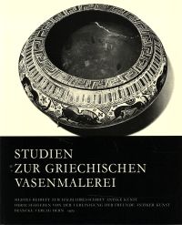 Studien zur griechischen Vasenmalerei. (Umschlag)