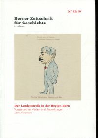 Zimmermann, Der Landesstreik in der Region Bern. (Umschlag)