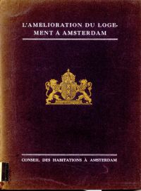 L'amélioration du logement à Amsterdam. (Umschlag)