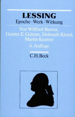 Barner, Lessing. (Einband)